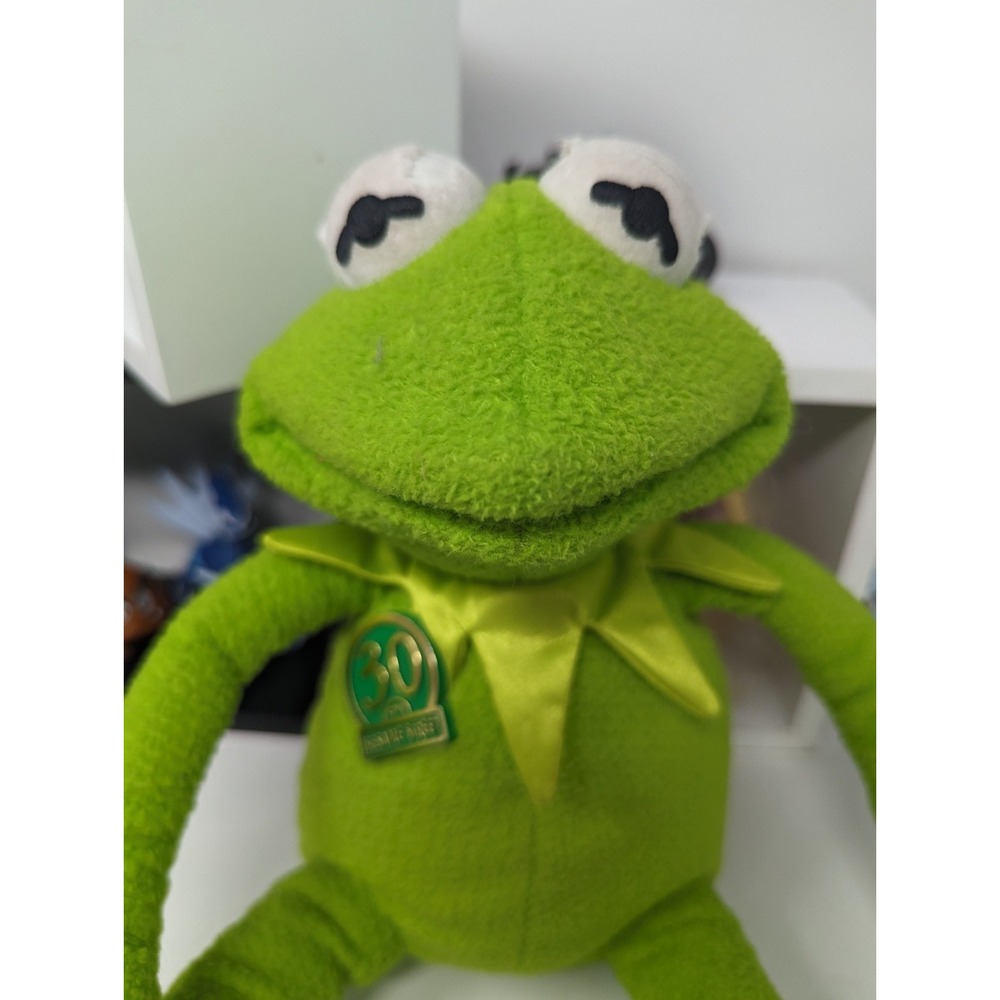 Magic Talking KERMIT THE FROG Plush Sesame Street‎ 30th anniversary 1999 Muppets